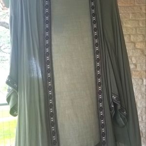 Kimono in Khaki Green
